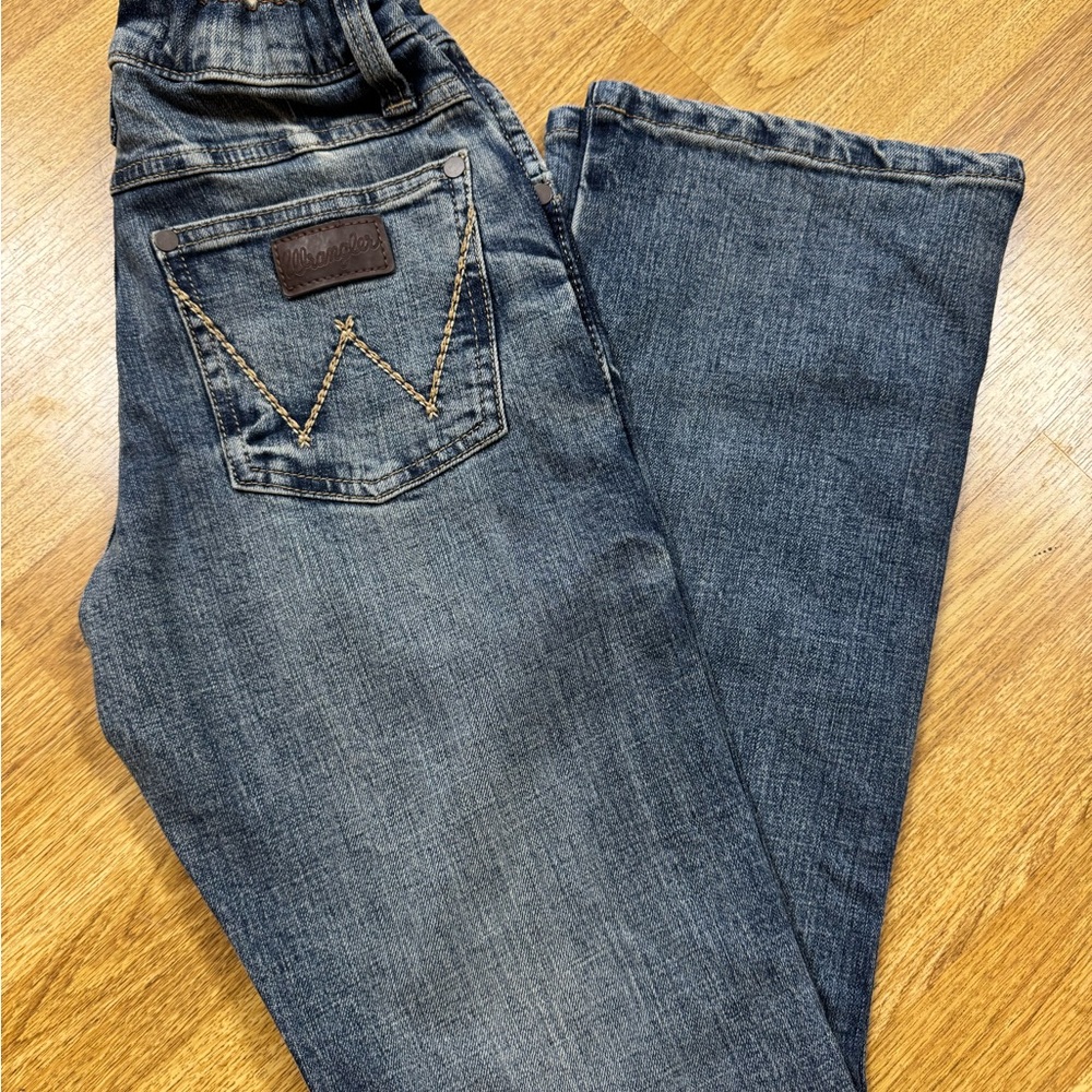 Boys Wrangler Blue Denim Jeans